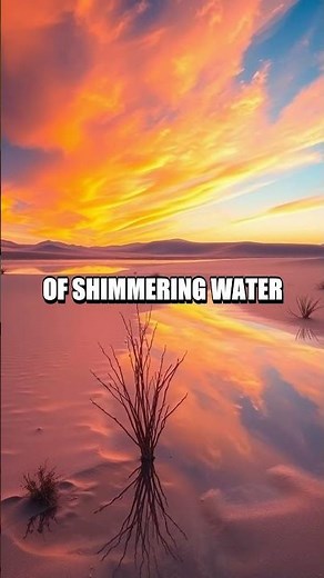 Mirage Effects in the Desert: Optical Illusions Unveiled