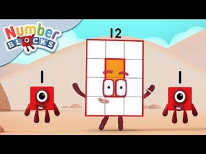 ‪@Numberblocks‬- One to the Dozen! | Learn to Count