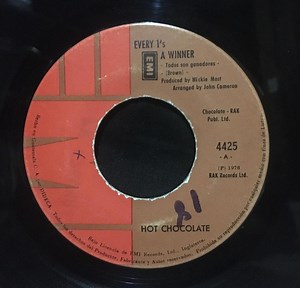 Hot Chocolate - Every 1's A Winner