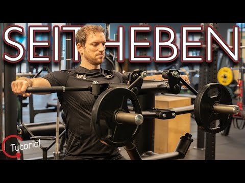 Schultern trainieren mit Seitheben - frei & an der Maschine | Tutorial | Kernfit