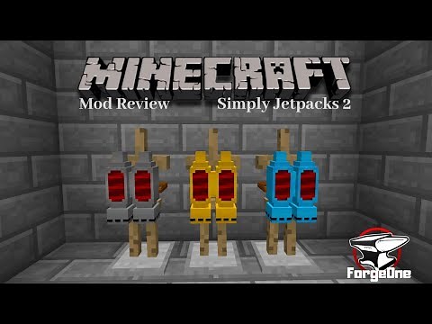 Simply Jetpacks 2 - Minecraft Mod Review (1.12.2)