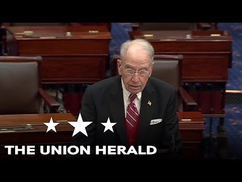 Senator Grassley Delivers Remarks on the Systematic Alien Verification for Entitlements Program