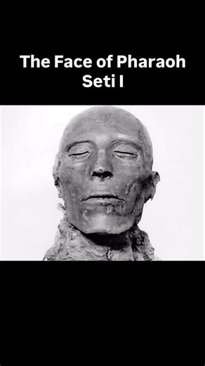 This is Ancient on Instagram: "The Face of Pharaoh Seti I — Reconstructed After 3,200 Years For over three millennia, Pharaoh Seti I rested in silence in the Valley of the Kings. Today, modern forensic reconstruction has revealed the face of this warrior king once more. Born around 1290 BCE, Seti I was the son of Ramesses I and the second ruler of Egypt’s Nineteenth Dynasty. He restored stability to Egypt after years of turmoil and led campaigns that expanded Egyptian power deep into Syria, Liby