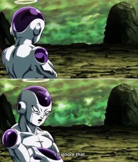 Frieza's «I'll Ignore That»