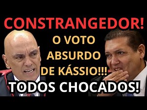 BAZOOKA SHOT IN THE FOOT! KASSIO VOTES TO ACQUIT THE DEFENDANT AND MAKES IT COMPLICATED FOR BOLSO...