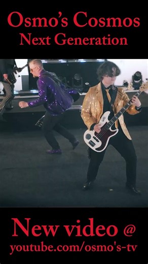 MANIAC!🔥Full video on YouTube. #OsmosCosmos #Maniac #OfficialMusicVideo #rock #80s