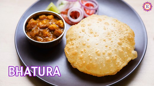 Soft & Fluffy Bhatura at home!