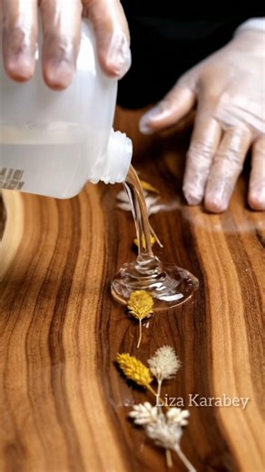 ​Wait for the epoxy pour! 🌊 | DIY Floating Shelf: Easy? 🤯 #epoxy #shorts
