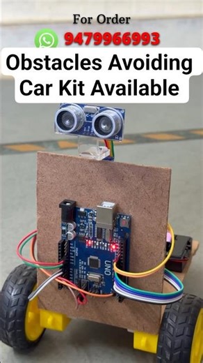 Obstacles Avoiding Car Kit Available
