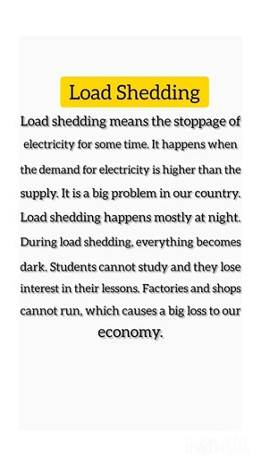 Life Without Electricity | The Reality of Load Shedding#shorts