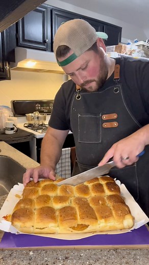 Chicken Parm Sliders! @KING’S HAWAIIAN Ingredients: Kings Hawaiin Slider Rolls - party pack Chicken Patties - 7 Provolone Cheese Mozzarella Cheese Parmesan Marinara Butter - 1 stick Italian Seasoning Grated Parmesan Directions: 1. Add the chicken patties to the air fryer and cook at 400 for 10-12mins. 2. Slice the slider rolls in half and bake the bottom half at 350 for 8mins. Later with provolone cheese, the chicken, top with some marinara sauce, Parmesan and lastly a layer of sliced mozzarella