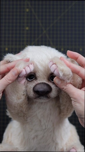 I Didn’t Plan This. #teddy #handmadeart#artistprocess#slowcreation#softsculpture