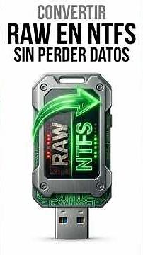 ✅ How to Convert RAW to NTFS Without Losing Data