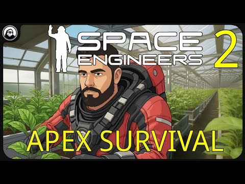 Space Engineers Apex Survival #2 | Encaminando estrategia PvP para servidores vanilla de Keen ⚔️🚀
