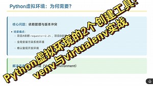 Python虚拟环境的2个创建工具：venv与virtualenv