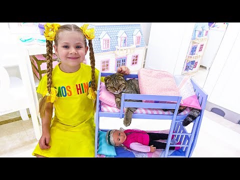 Diana learns to take care of the Cat