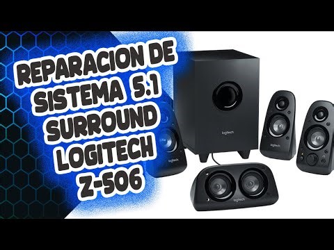 Reparación de Falla común de Logitech Z506 #luigi_tech_soluciones