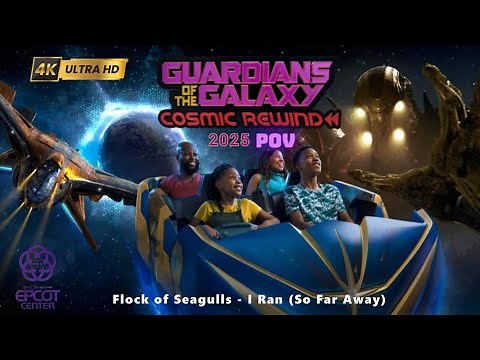 Guardians of the Galaxy: Cosmic Rewind | FULL RIDE POV EXPERIENCE | Walt Disney World 2025 | 4K