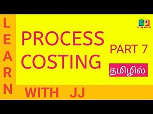 Process costing || Part 7 || in Tamil || Process accounts of Oil Mill