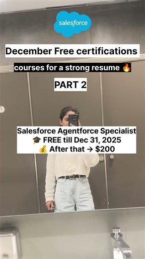 🚨 FREE Salesforce Certification Alert | Worth $200 🔥