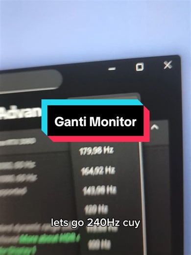 akhirnya ganti monitor #monitor #viewsonic #setup #techtok #rizapcs