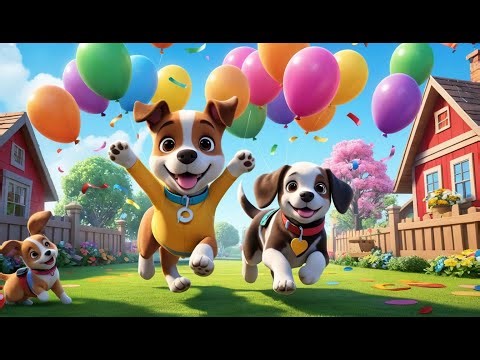 Puppy Bark Party – Woof Woof Woo! | Fun Animal Song for Kids | Dance, Bark & Sing Along