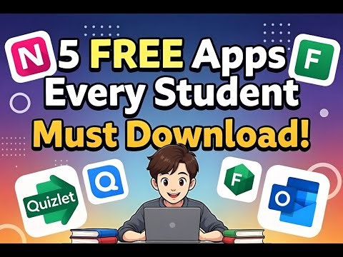 “5 Free Apps Every Student Should Download”