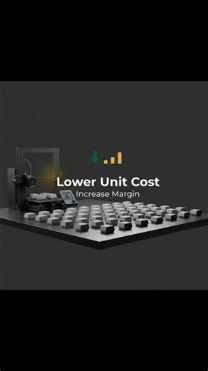 Lower Per-Unit Cost & Increase Profit 💰 | 3D Printing Business Secret