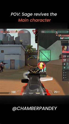 POV: Sage Revives the Main Character 😈| Valorant