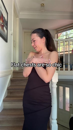 Making flat chest a trend | body trend