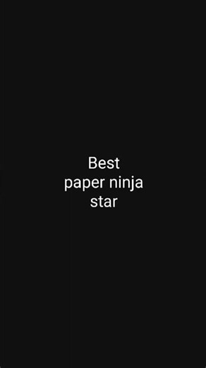 🥷🥷best paper ninja star ⭐🥷🥷 very easy ninja star ⭐. #paperwork