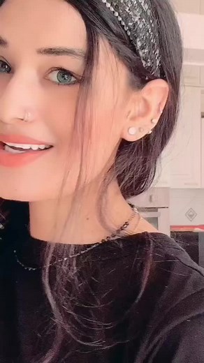 Close-Up Profile of a Stylish Hair and Ear