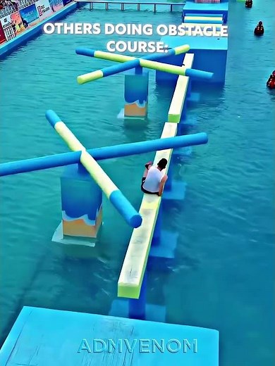 Fastest Obstacle Course Finish 🤯