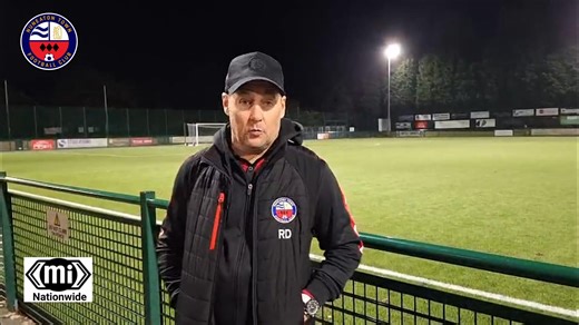REACTION TO THE ACTION | Russell Dodd after Sandiacre Town Joint manager Russell Dodd shares his thoughts following Nuneaton Town's 2-1 win against Sandiacre Town in the FA Vase 2nd Round. Interview by Matt Jones. | Nuneaton Town Football Club