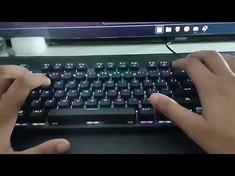 Honest Unbiased Review on Cosmic Byte FIREFLY CB-GK-18 | OUTEMU RED SWITCHES | HOT-SWAPPABLE