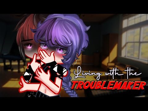 Living with the Troublemaker | Gacha Life Mini Movie |GLMM|GCMM| Extra Gachalife Joke