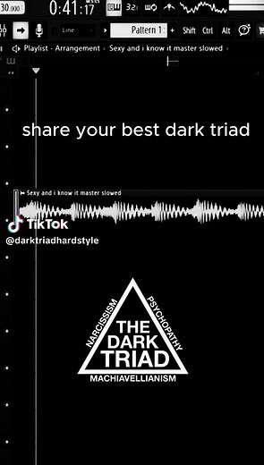 Explore the Dark Triad in Hardstyle Edits