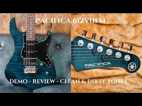 YAMAHA PACIFICA 612VIIFM - DEMO - CLEAN & OVERDRIVE TONES