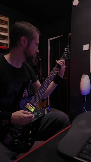 A nice quick riff on Drop B #metal #newriff #electricguitar #droptuning #guitar #riffs #metalfans