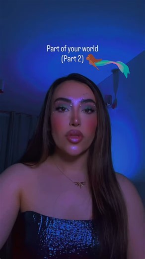 Anna Lexy on Instagram: "Do you remember cartoon’s name?🙄✨🐚 Lemme know what you think?💭🐠 #singer #viral #sing #artist #thelittlemermaid"