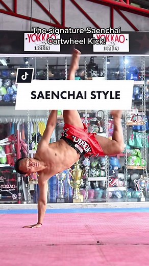 Saenchai Cartwheel Kick - Iconic Muay Thai Strike