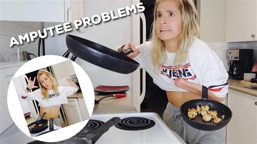 HILARIOUS Amputee in the Kitchen: You Won't Believe What Happens!