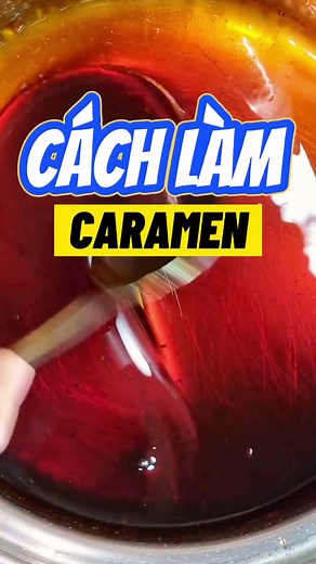Cách làm đường caramen đơn giản