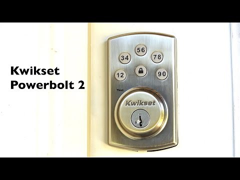 Kwikset Powerbolt 2 Installation - Touchpad Keyless Entry Deadbolt