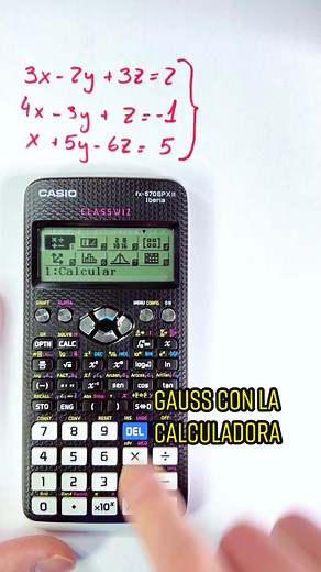 Método de Gauss para Sistemas de Ecuaciones