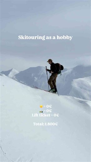 Skier’s math is mathing hard – epic backcountry skiing
