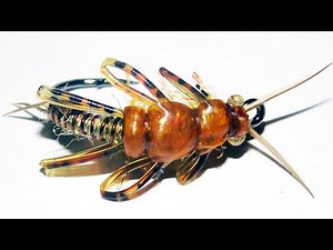 Stone fly nymph fly tying instructions by Ruben Martin