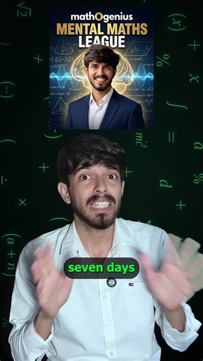 mathOgenius on Instagram: "Join the mathOgenius mental maths Competition! Free Entry and cash Prizes! Join By clicking here Or going to the matiks App! https://www.matiks.in/league/69390d9d62bc94b1af2dc167"