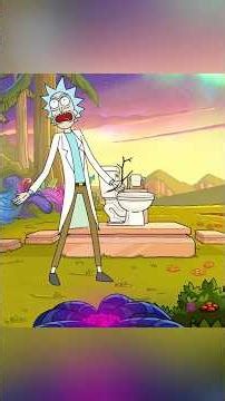 Рик ищет того кто сходил в его туалет 🚽 #rick #рикиморти #shorts