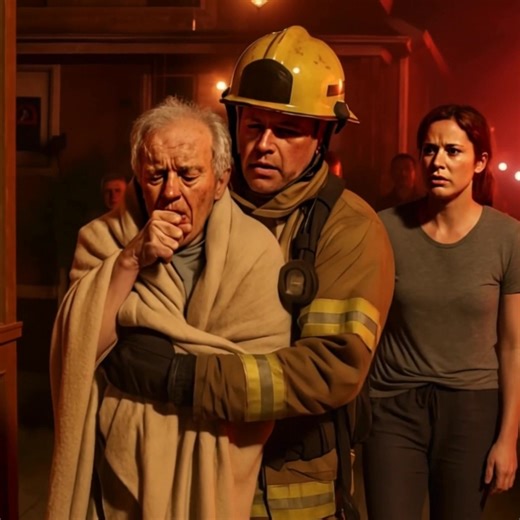 🔥My elderly neighbor never let anyone inside his house. When the firefighters finally carried him out, I understood why—and it’s something that has stayed with me forever. Every neighborhood seems to have that one mysterious neighbor, the kind people whisper about in legends. Ours was Mr. Whitmore—a grim old man with three enormous dogs that followed him like shadows. 🐕 Nobody ever stepped foot inside his house. Never. One night, a fire woke the entire street. Flames erupted from the windows, 